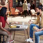 LIGHT MY FIRE MyKit - sagegreen - Zestaw naczyń turystycznych z bio plastiku - 3