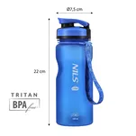 NILS NC1740 - butelka na wodę z tritanu 600 ml - niebieska - 3