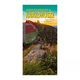 GALILEOS Mapa turystyczna - Karkonosze dla Aktywnych - laminowana