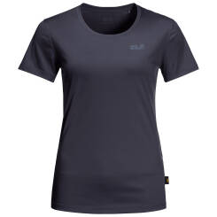 JACK WOLFSKIN Tech T - damska koszulka techniczna - graphite