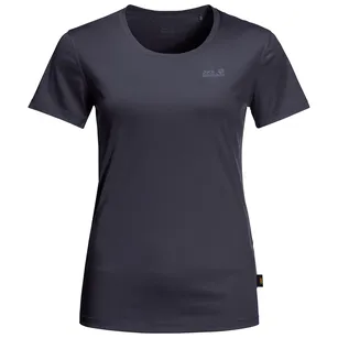 JACK WOLFSKIN Tech T - damska koszulka techniczna - graphite