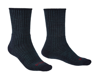 Skarpety męskie Bridgedale Hike Midweight Boot Merino Comfort  Navy - trekkingowe