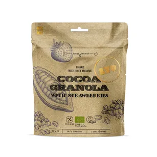 LYOFOOD Bistro - Granola Kakaowa z Truskawkami 84 g (270 g) - wegańska żywność liofilizowana