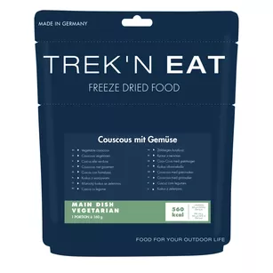TREK'N EAT Wegański kuskus z warzywami 145 g (495 g) - Żywność liofilizowana