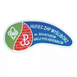 Naszywki Żakardowe plakietki żakard na zamówienie