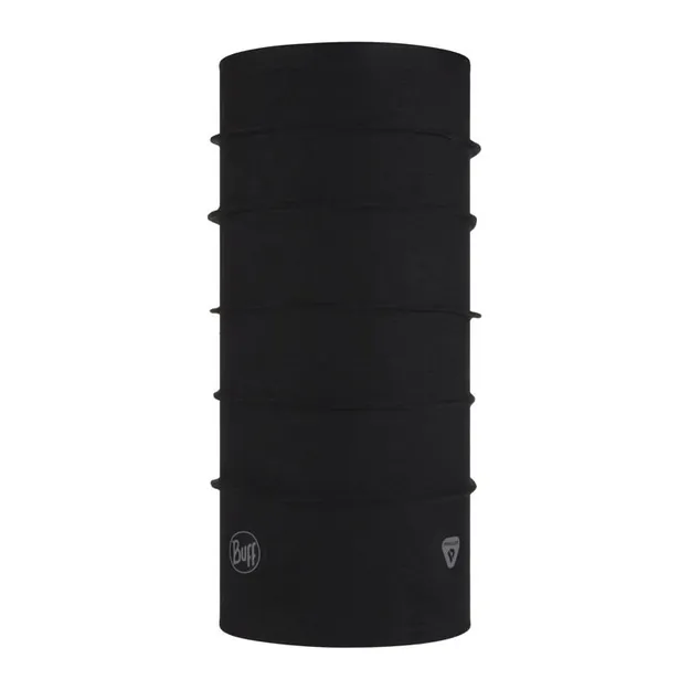 BUFF Thermonet - Solid Black - Chusta wielofunkcyjna