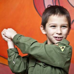 Mundurek / strój harcerski ZHP - Koszula dla chłopca zucha