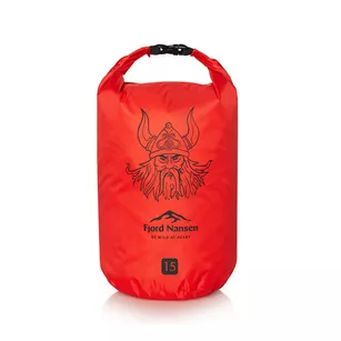 FJORD NANSEN Worek wodoszczelny Dry Bag Light 15 L - red