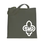 Torba bawełniana z logo ZHP na boku-grafitowa