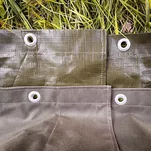 Namiot harcerski wojskowy 10 osobowy dycha, dziesiątka - boki PCV + dach plandeka - 6