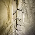 Namiot harcerski wojskowy 10 osobowy dycha, dziesiątka - boki PCV + dach plandeka - 7