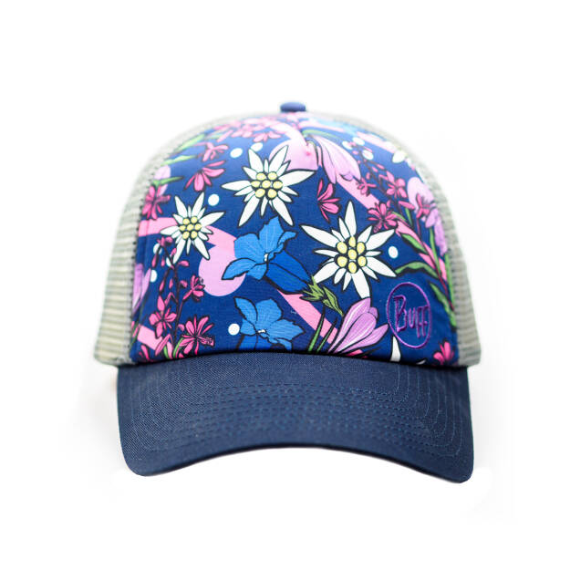 BUFF TRUCKER CAP Tatry 22 - Kwiaty - czapka z daszkiem siatkowa 