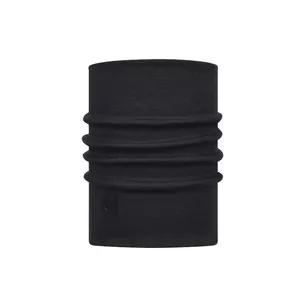 BUFF Heavyweight Merino Wool - Solid Black - zimowa chusta kominowa