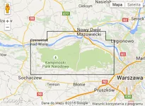Mapa ExpressMap PUSZCZA KAMPINOSKA - Laminowana - 2