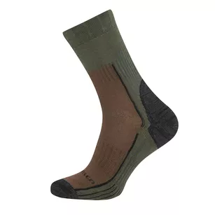 FJORD NANSEN Skarpety trekkingowe Skov Kevlar - olive/graphite