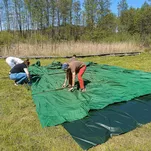 Namiot harcerski / namiot obozowy M2 - pawilon - 6 x 5 metrów - 13