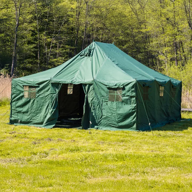 Namiot harcerski / namiot obozowy M2 - pawilon - 6 x 5 metrów