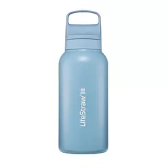 LIFESTRAW Go 2.0 - Butelka ze stali nierdzewnej z filtrem - 1000 ml - Icelandic Blue