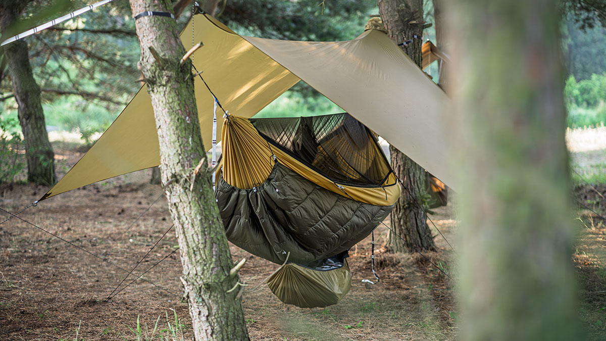 Docieplająca podpinka pod hamak Lesovik Otul Lite