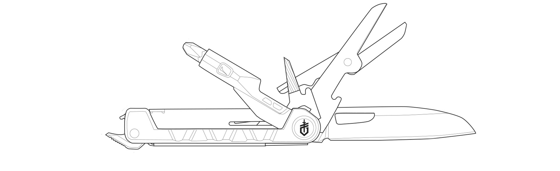 GERBER Multitool ArmBar Drive - wielofunkcyjne narzędzie kieszonkowe