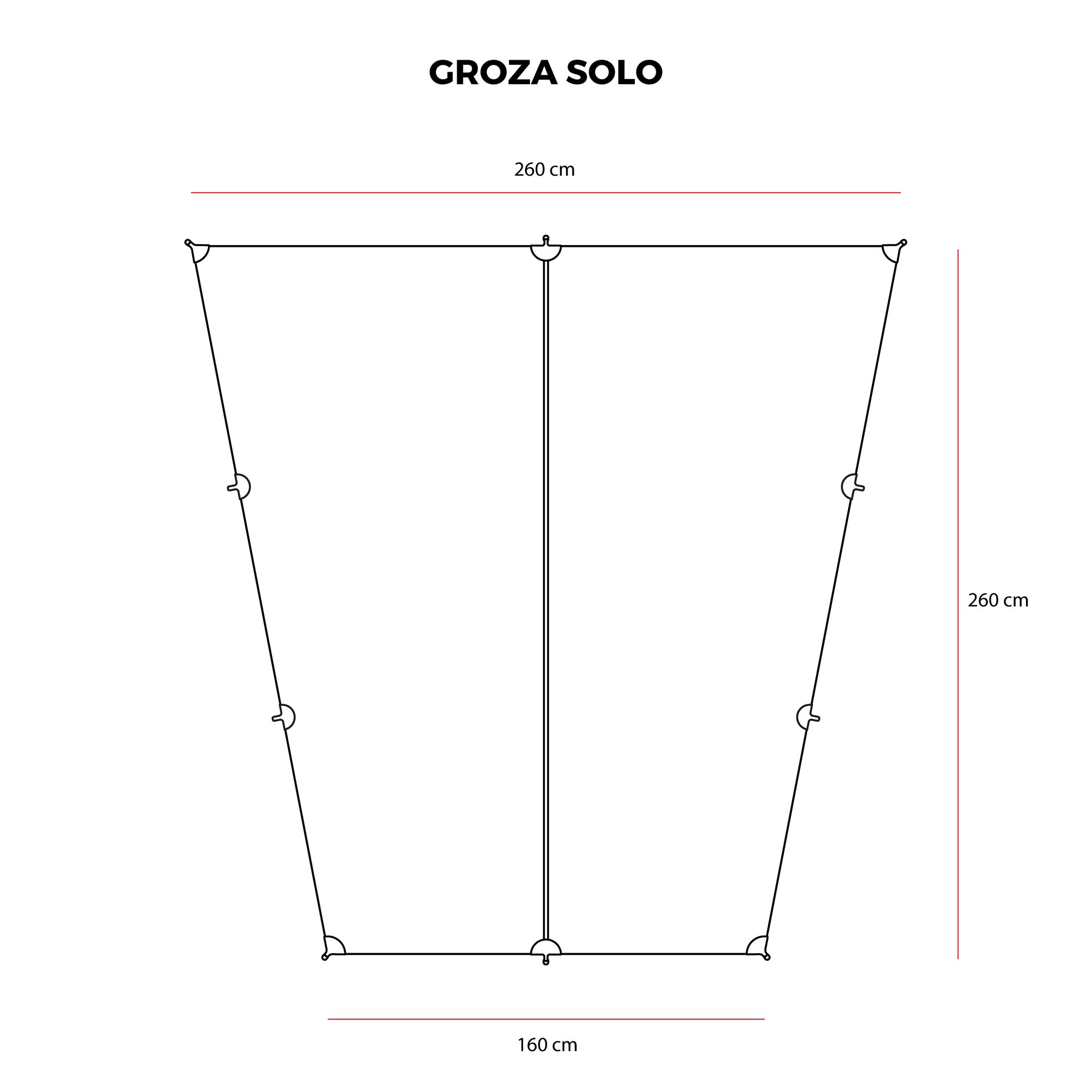tarp groza wymiary