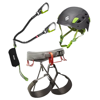 Zestaw na via ferraty wypożyczalnia