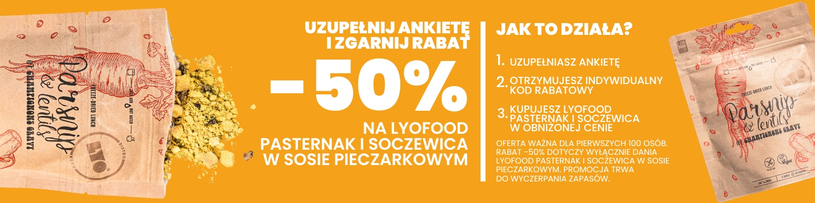 LYOFOOD pasternak i soczewica