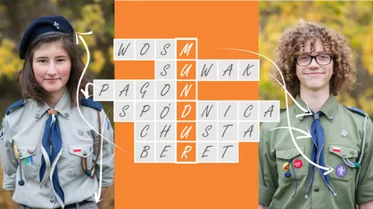 Ubiór harcerza - hasło do krzyżówki