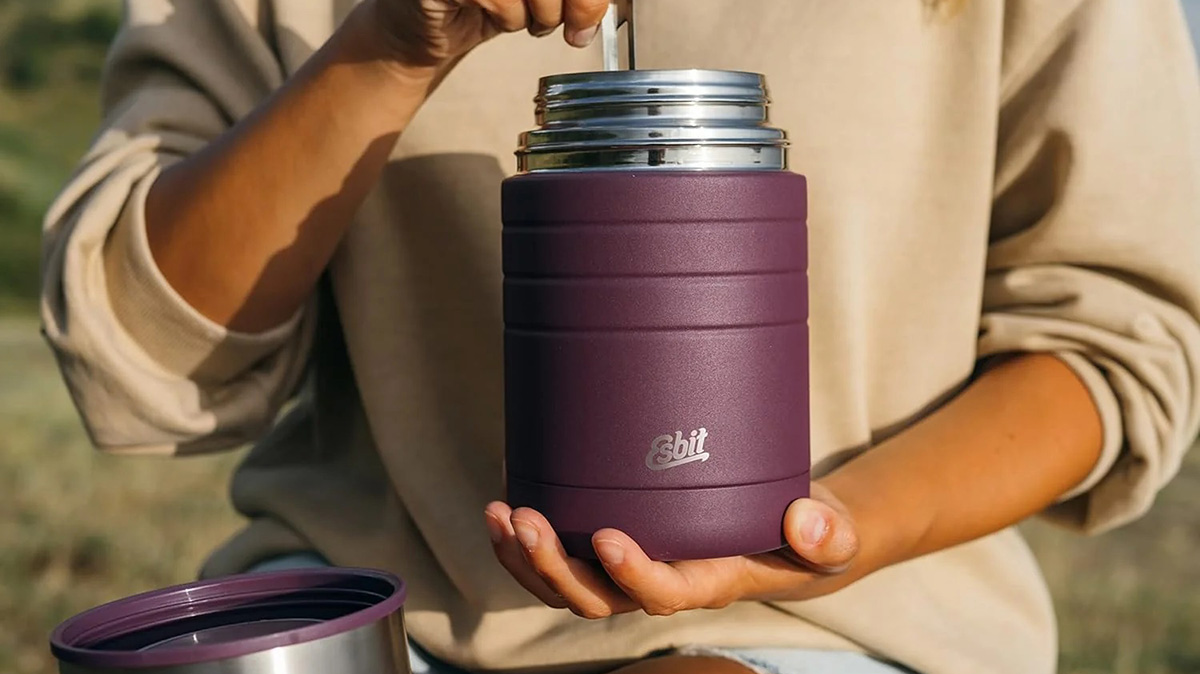 4260149873163 Termos Esbit Food Jug Majoris 0,8l aubergine