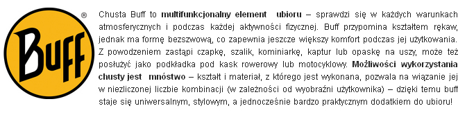 Popularna buffka to doskonałe rozwiązanie dla każdego turysty