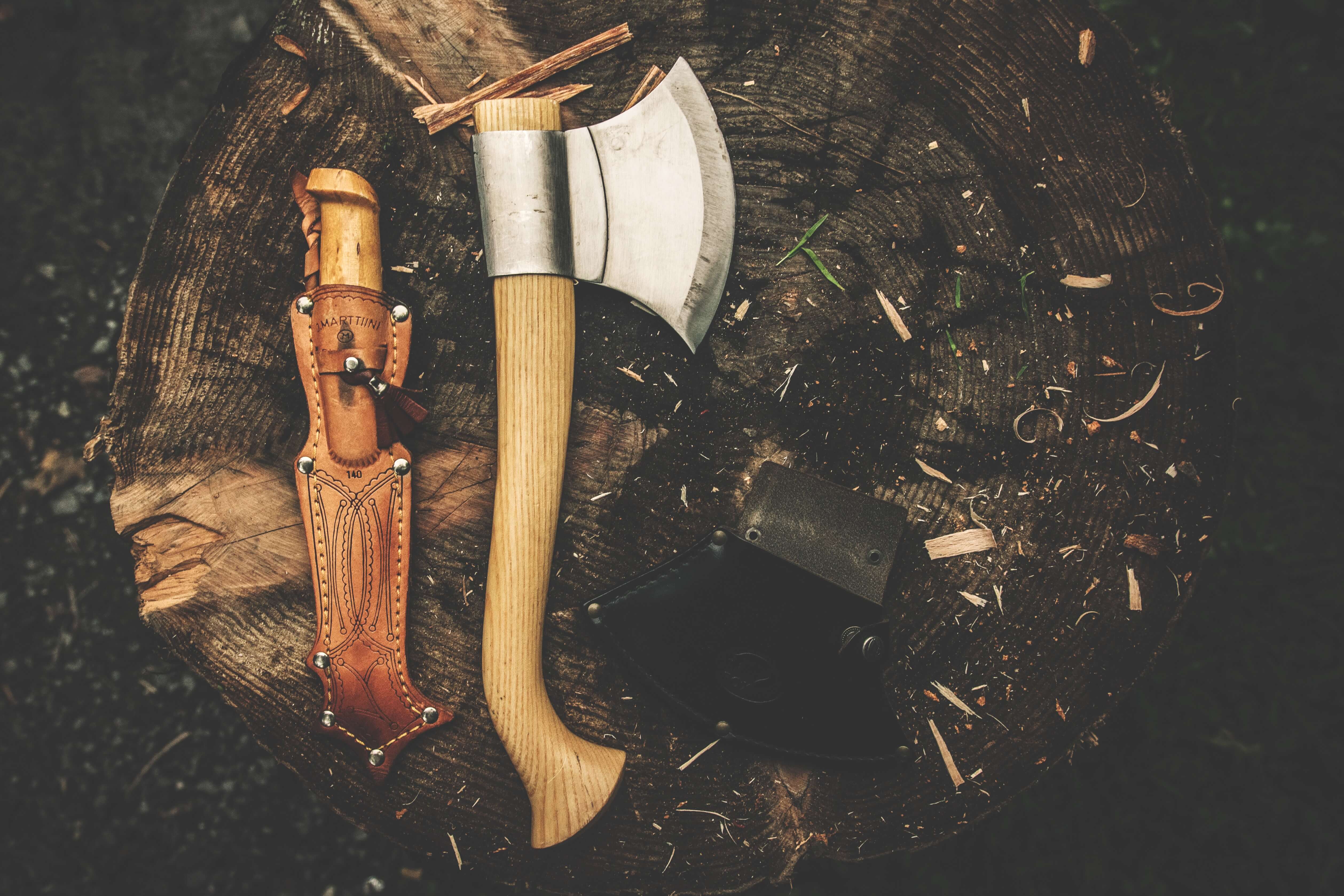 drewno bushcraft