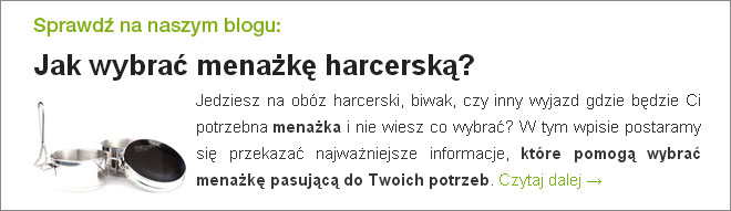 Jakwybrać menażkę harcerską?