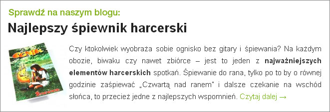 Najlepszy śpiewnik harcerski