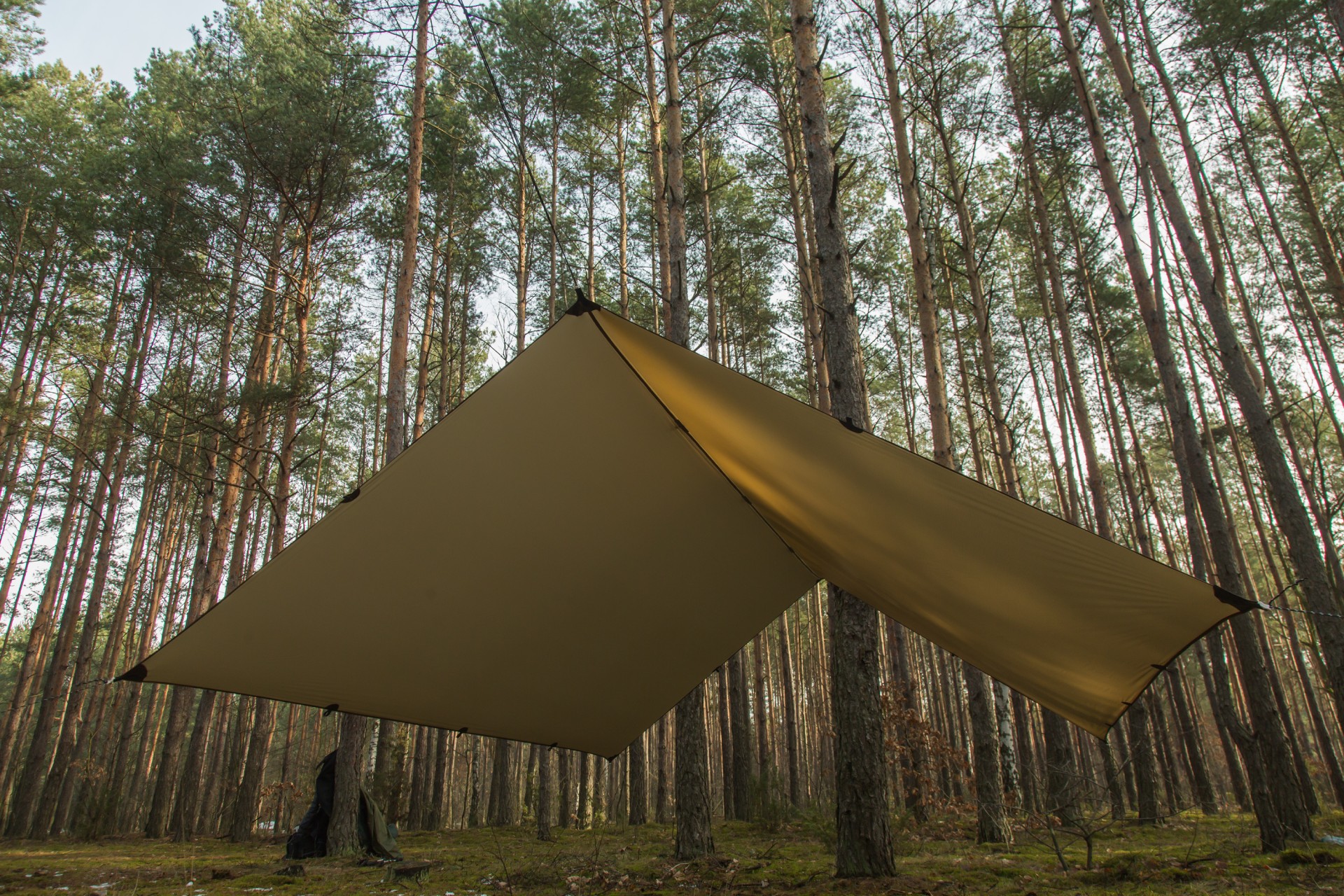 Lesovik Groza Ultralight - najlżejsza plandeka biwakowa na rynku