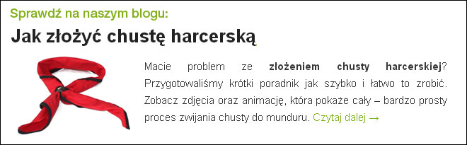 Jak złożyć chustę harcerską