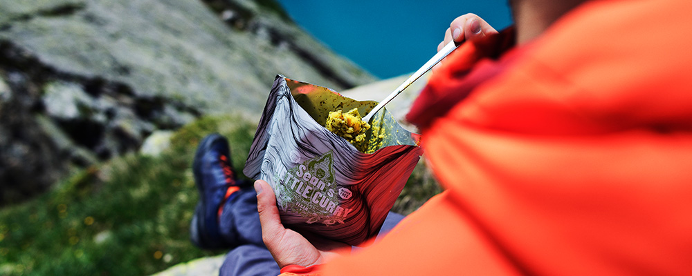 zielone curry z pokrzywą lyo food jedzenie liofilizowane